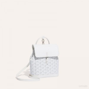 Goyard Alpin Mini Backpack 白 | XNVU0967