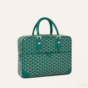 Goyard Ambassade MM Document Case 緑 | ZUHI3729