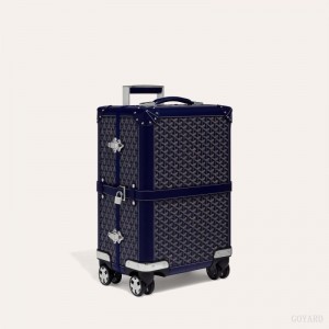 Goyard BOURGET PM TROLLEY CASE ネイビー 青 | GDDX1006