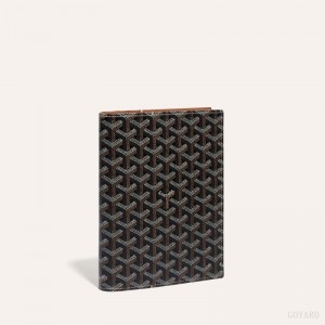 Goyard CASTIGLIONE DOCUMENT COVER 黒 ブラウン | OWGD2646