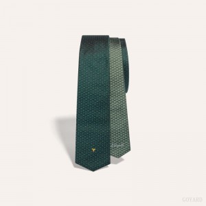 Goyard Eldredge Bicolore tie 緑 | OHPD0110