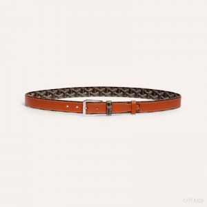 Goyard FREGATE BELT 黒 ブラウン | IENM3324