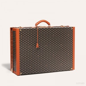 Goyard GRAND HÔTEL 65 CASE 黒 ブラウン | SBUH1415