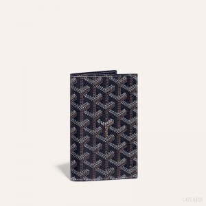 Goyard GRENELLE PASSPORT COVER ネイビー 青 | BFSY8953