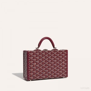 Goyard Grand Hôtel Trunk Bag ボルドー | SECH3672