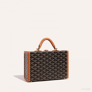 Goyard Grand Hôtel Trunk Bag 黒 ブラウン | WYZC3674