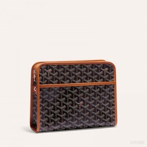 Goyard JOUVENCE MM TOILET BAG 黒 ブラウン | NKPO8792