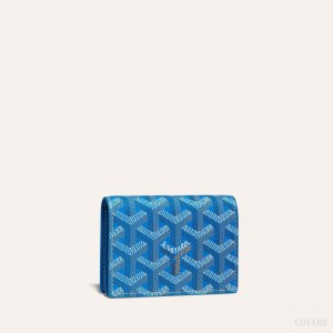 Goyard MALESHERBES CARD WALLET 青 | EVYI1898