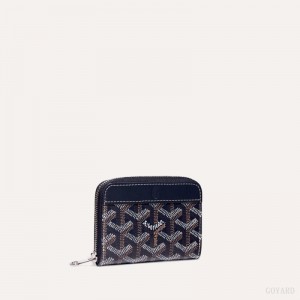 Goyard MATIGNON MINI WALLET ネイビー 青 | IMGL0472