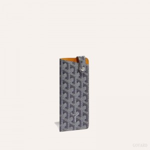 Goyard MONTMARTRE PM GLASSES CASE グレー | SDLJ5801