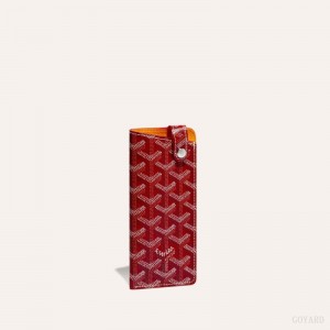 Goyard MONTMARTRE PM GLASSES CASE 赤 | ZUWT7457