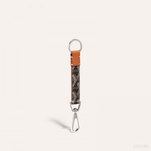 Goyard MOUSQUETON KEY RING 黒 ブラウン | UNGW2720