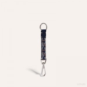 Goyard MOUSQUETON KEY RING ネイビー 青 | VHHZ4038