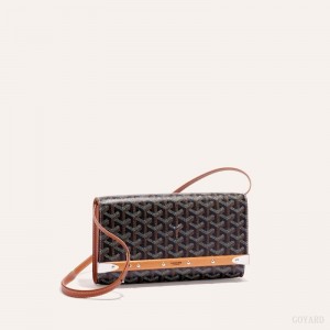 Goyard Monte-Carlo PM Clutch 黒 ブラウン | VVZJ6110