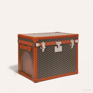 Goyard NICHE TRUNK 黒 ブラウン | UCLF0303