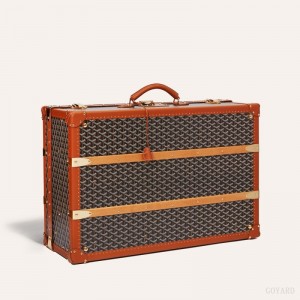 Goyard PALACE 70 SUITCASE 黒 ブラウン | QGVI3167