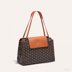 Goyard ROUETTE PM BAG 黒 ブラウン | TQMI4817