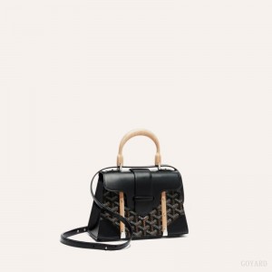 Goyard SAÏGON STRUCTURE MINI BAG 黒 | TQQD9303