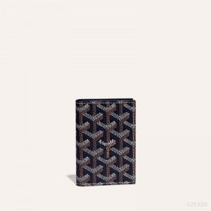 Goyard SAINT-MARC CARD WALLET ネイビー 青 | EGRV3076