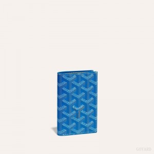 Goyard SAINT-PIERRE CARD WALLET 青 | WOMT3088