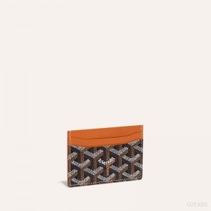 Goyard SAINT-SULPICE CARD WALLET 黒 ブラウン | RVWZ6017