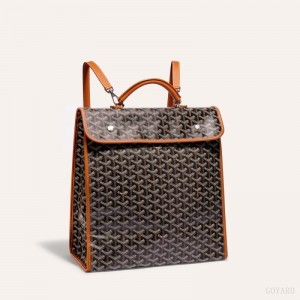 Goyard SAINT LEGER BACKPACK 黒 ブラウン | FZXO8839