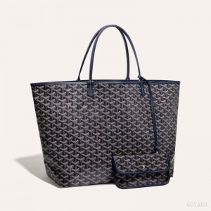 Goyard SAINT LOUIS GM BAG ネイビー 青 | BCEV7487