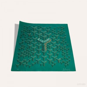 Goyard SCARF N°1 緑 | GOAB5033