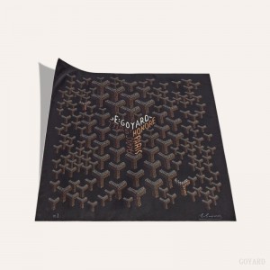 Goyard SCARF N°1 黒 | ZPJB4584