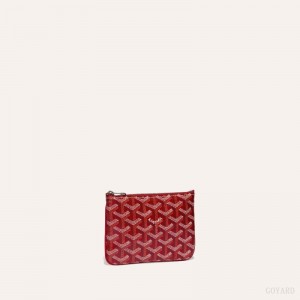 Goyard SÉNAT MINI WALLET 赤 | JLSV2385