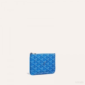 Goyard SÉNAT MINI WALLET 青 | LCHO2538