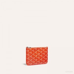 Goyard SÉNAT MINI WALLET オレンジ | QFKE7861