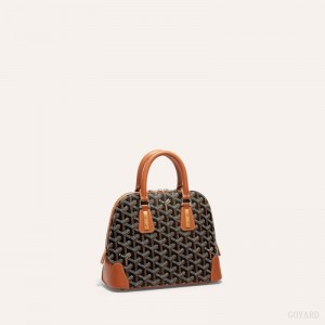 Goyard Vendôme Mini Bag 黒 ブラウン | QDOF6267