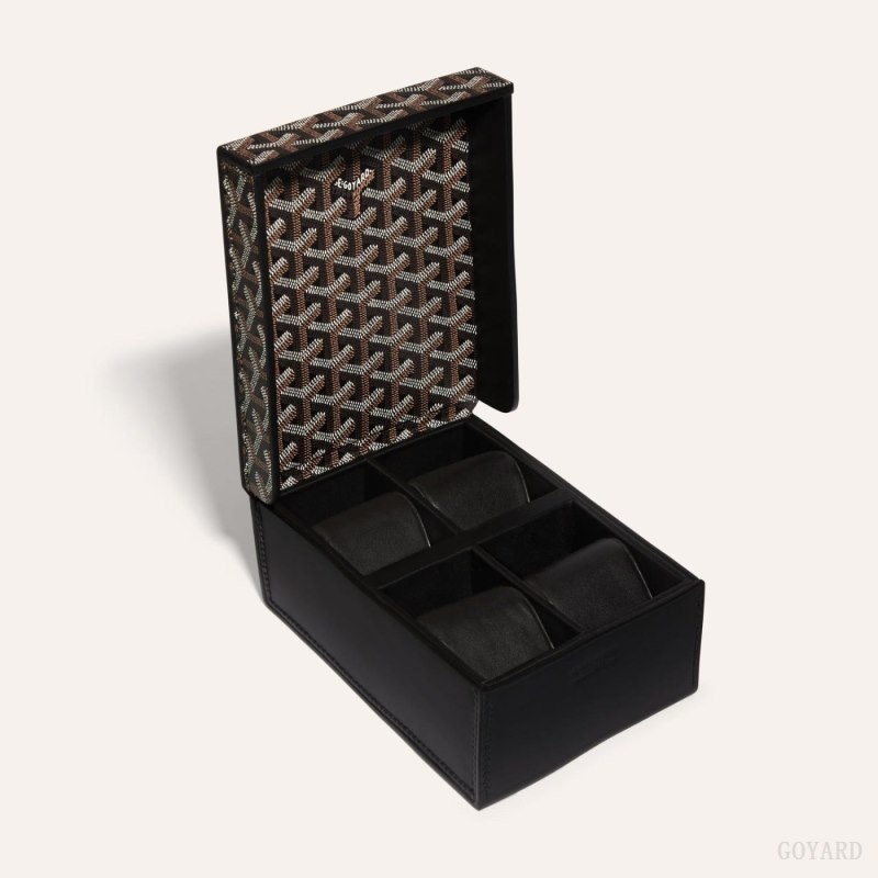 Goyard 4 WATCH CASE 黒 | AEDG0795