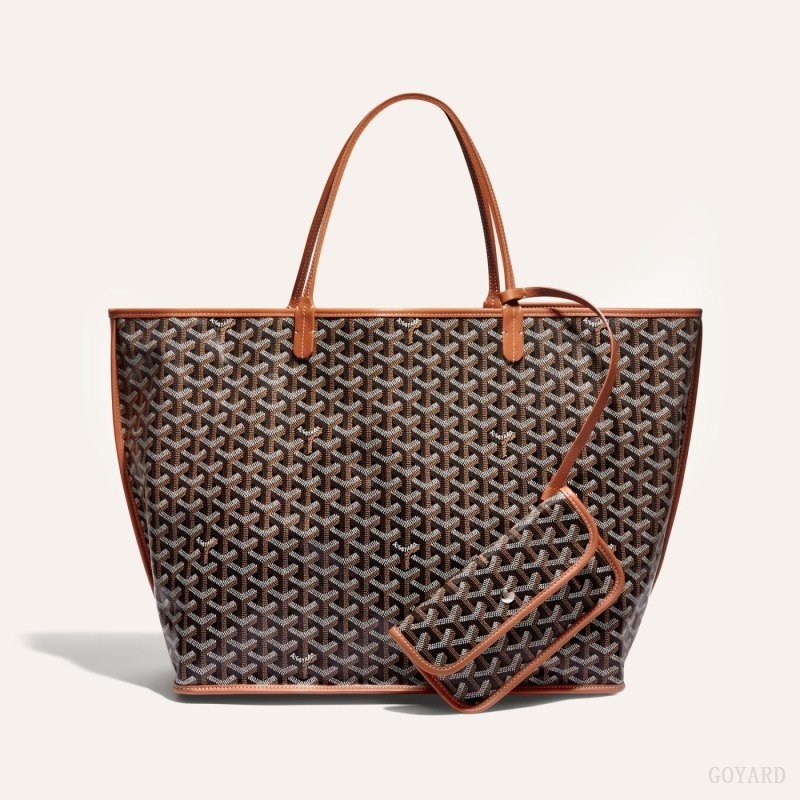 Goyard ANJOU GM BAG 黒 ブラウン | KZRN5504