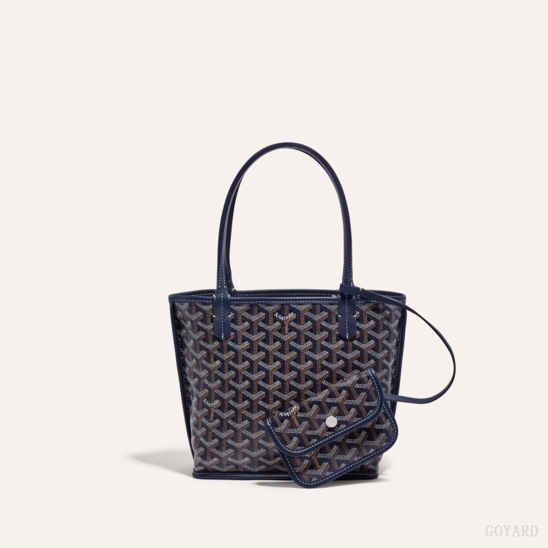 Goyard ANJOU MINI BAG ネイビー 青 | MSHD7746