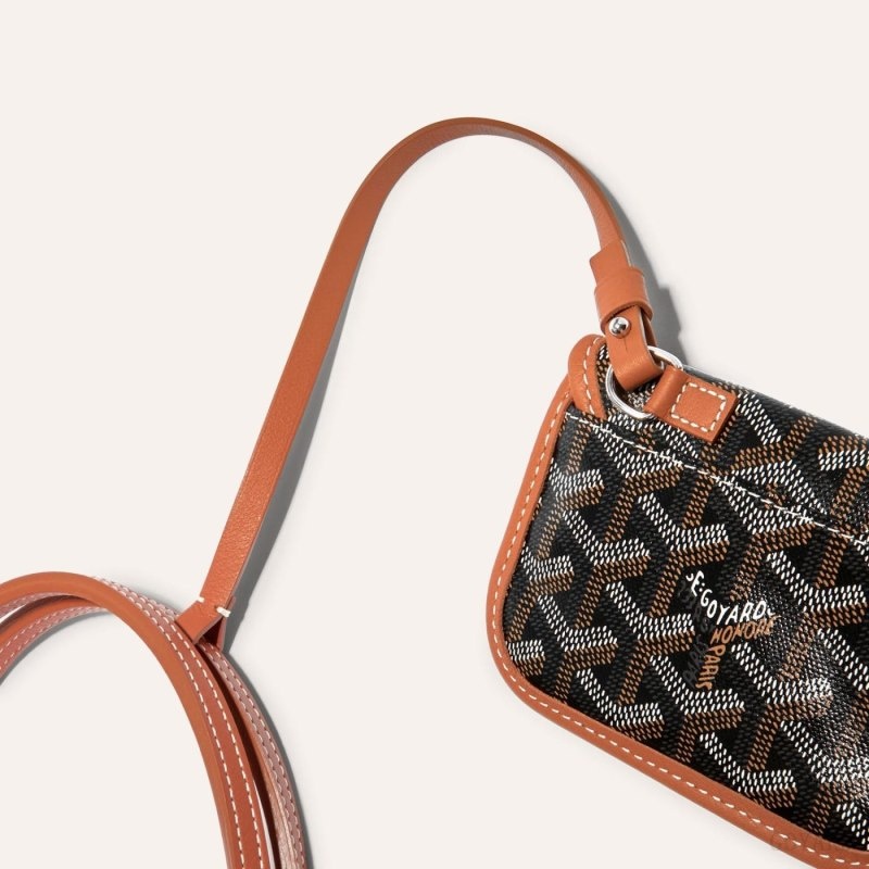 Goyard ANJOU MINI BAG 黒 ブラウン | ZVAD2845