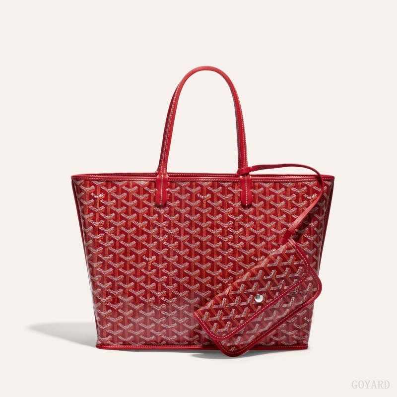 Goyard ANJOU PM BAG 赤 | XTOU9915