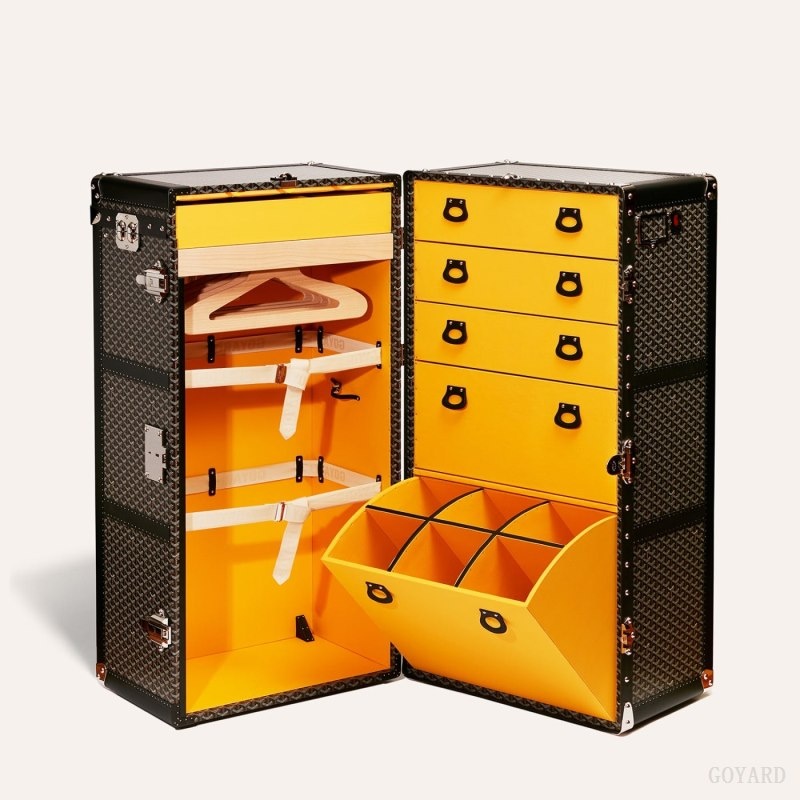 Goyard ARMOIRE TRUNK 黒 | TGCG3102