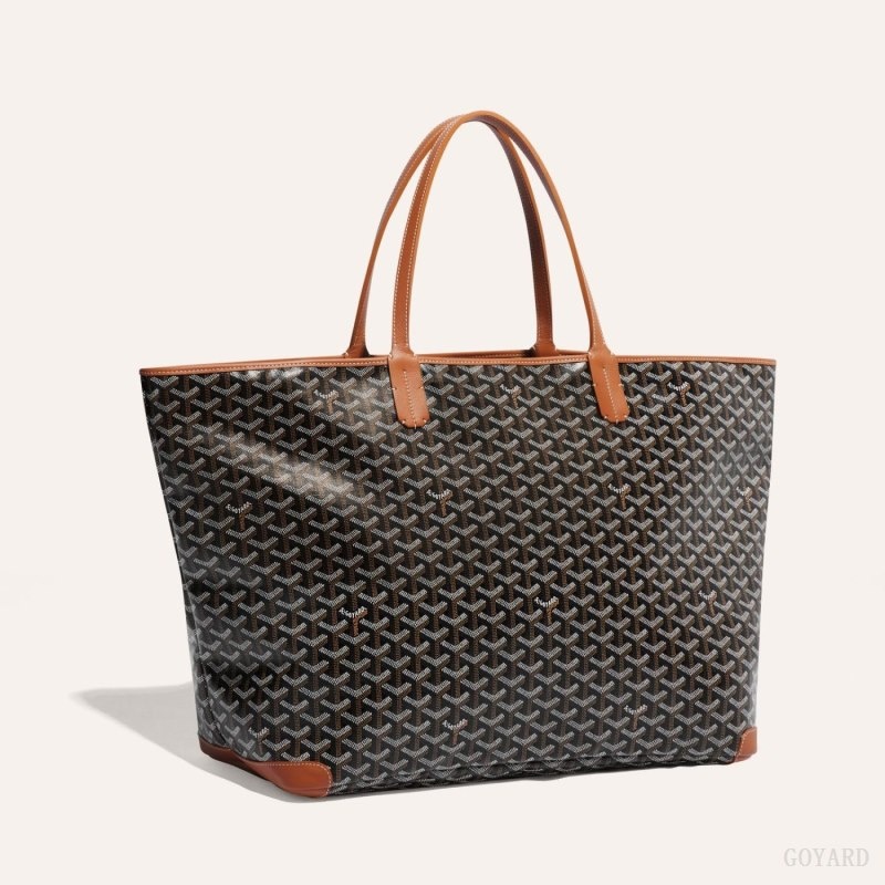 Goyard ARTOIS GM BAG 黒 ブラウン | JLVF3197