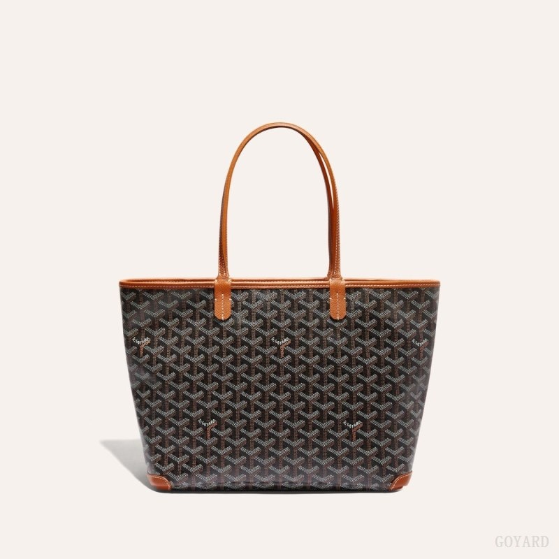 Goyard ARTOIS PM BAG 黒 ブラウン | SAKH5669