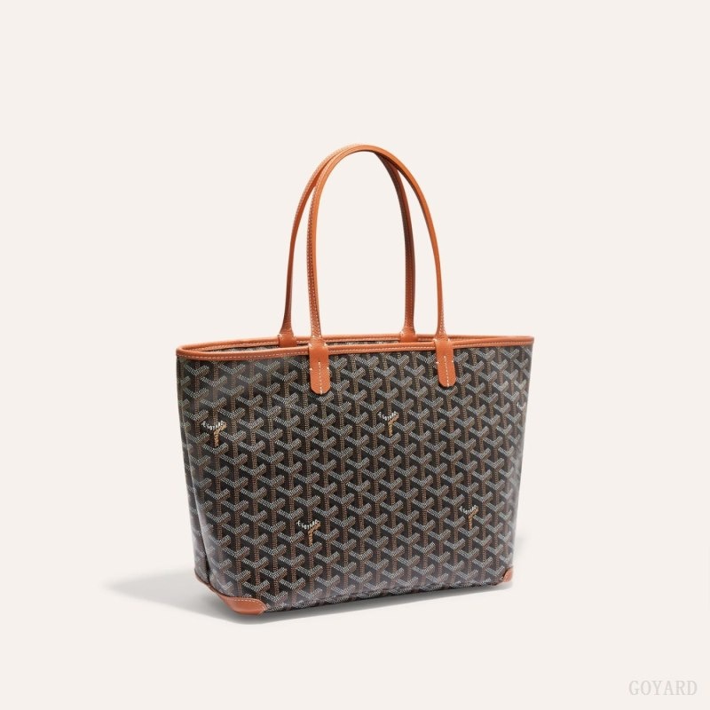 Goyard ARTOIS PM BAG 黒 ブラウン | SAKH5669