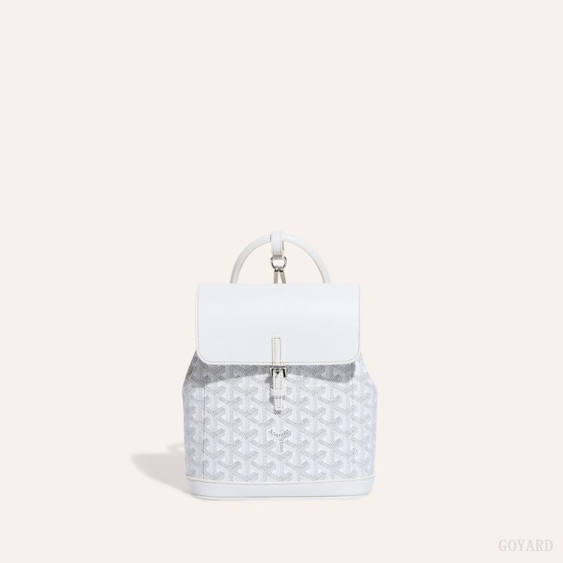 Goyard Alpin Mini Backpack 白 | XNVU0967