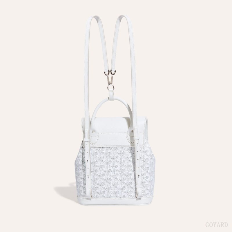 Goyard Alpin Mini Backpack 白 | XNVU0967