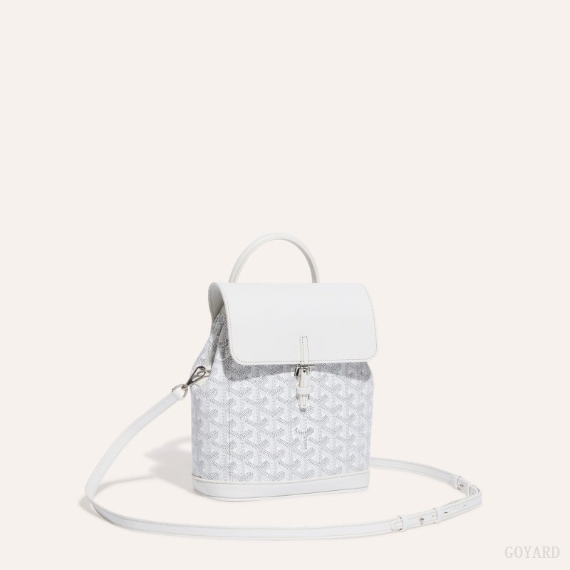 Goyard Alpin Mini Backpack 白 | XNVU0967