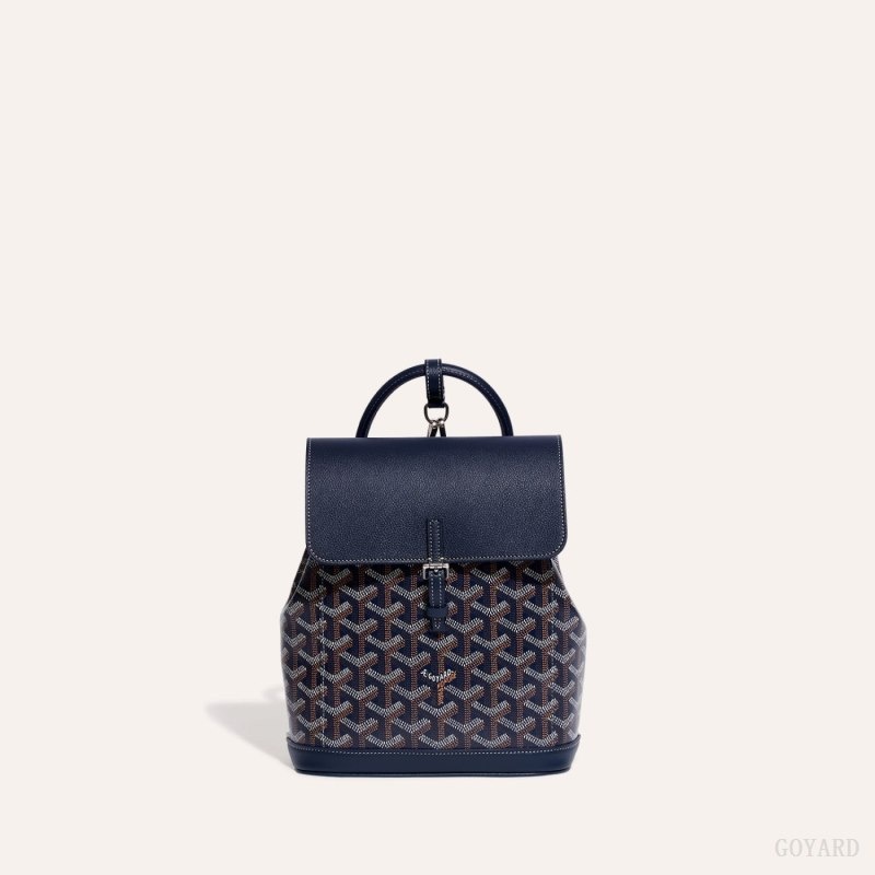 Goyard Alpin Mini Backpack ネイビー 青 | XEHP6739