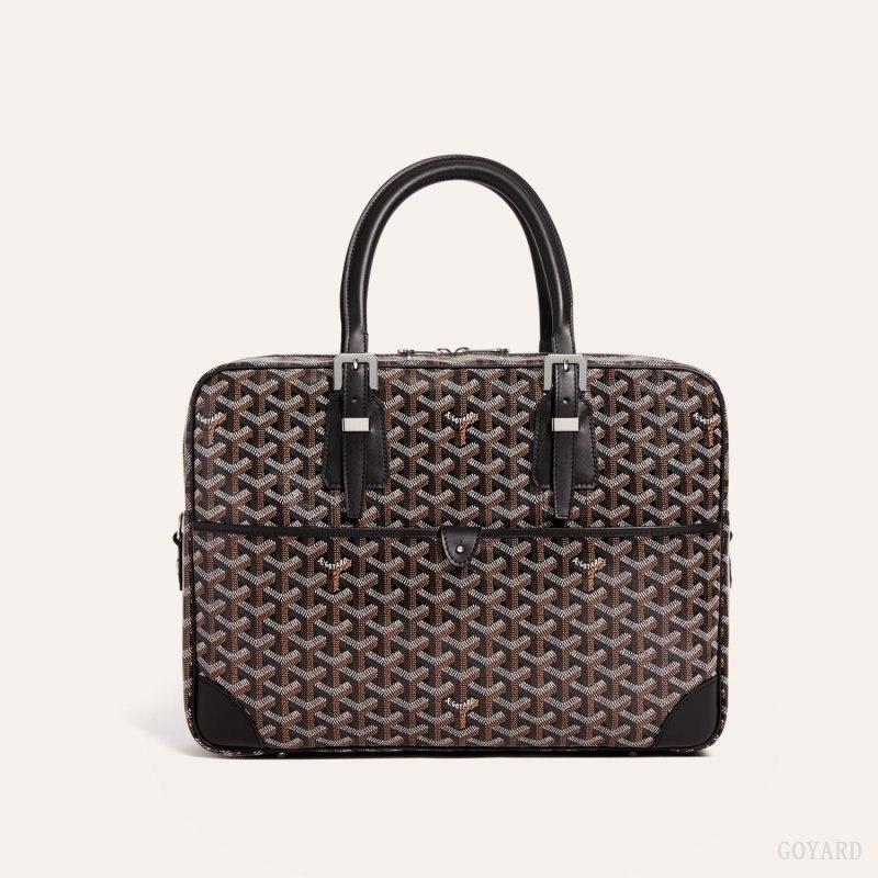 Goyard Ambassade MM Document Case 黒 | CLQN8370