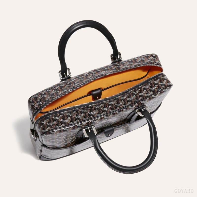 Goyard Ambassade MM Document Case 黒 | CLQN8370