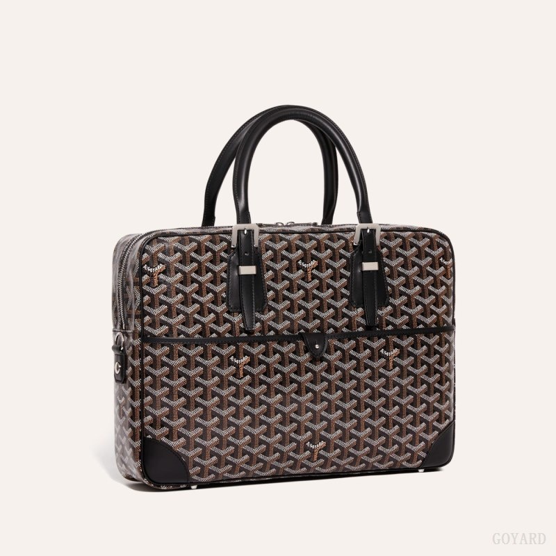 Goyard Ambassade MM Document Case 黒 | CLQN8370