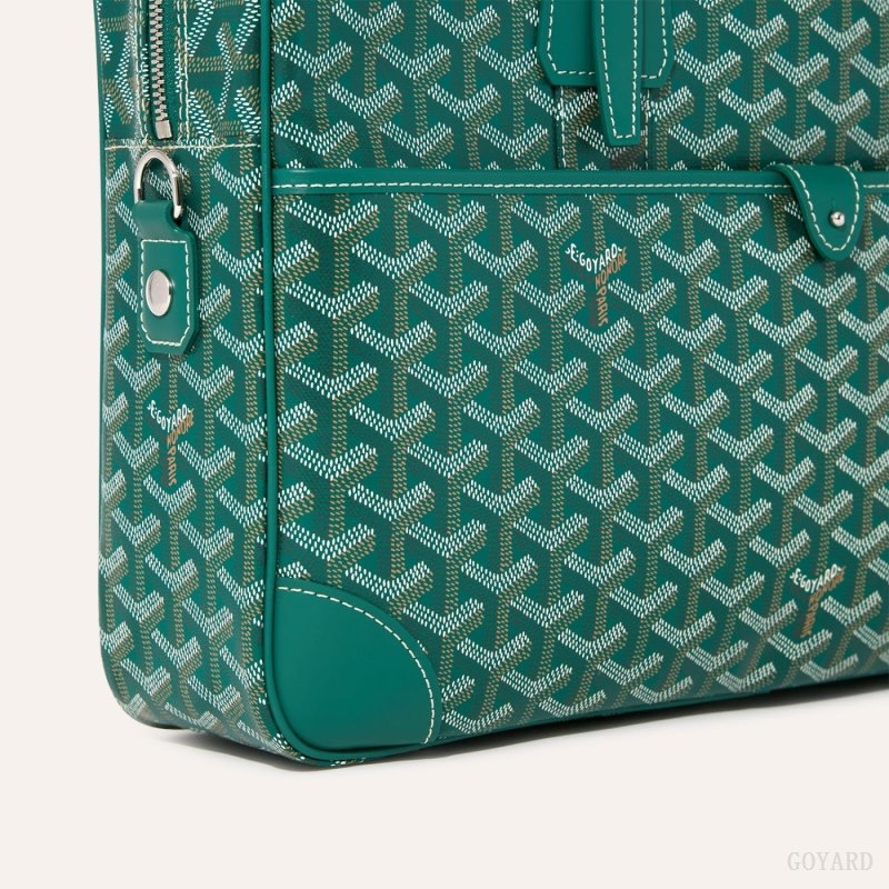 Goyard Ambassade MM Document Case 緑 | ZUHI3729